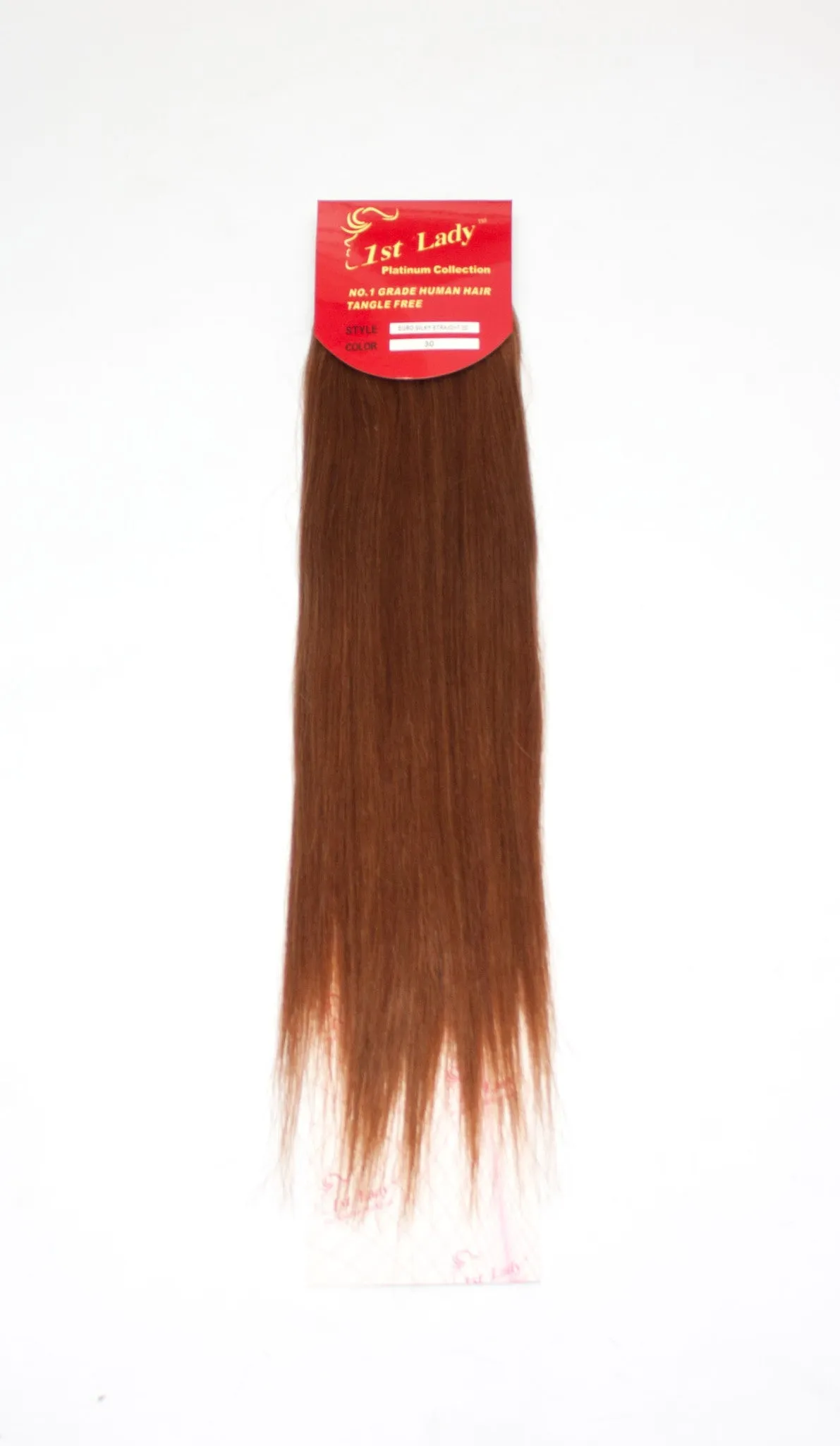 1st Lady Euro Silky Straight Human Hair Weft Hair extensions 20"