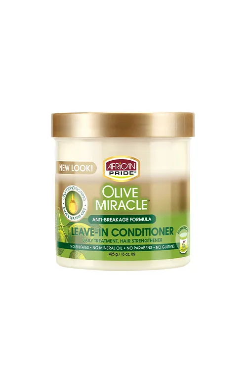 African Pride Olive Miracle Leave-In Conditioner 15 oz