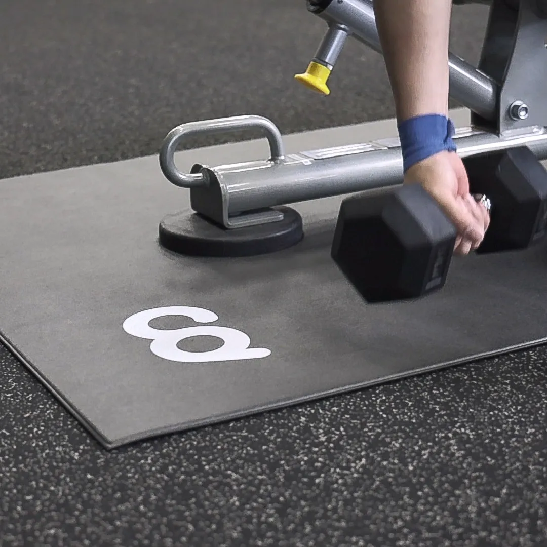 CyclingDeal Exercise Fitness Mat - 3' x 6.5' (Soft) - For Treadmill, Peloton Stationary Bike, Elliptical, Gym Equipment Waterproof Mat Use On Hardwood Floors and Carpet Protection (36-inch x 78-inch)