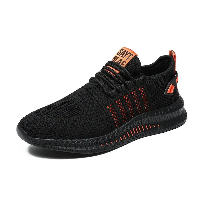 Men's Casual Shoes Fashion Sneakers Lightweight Breathable Male Footwear Lace Up Walking Shoe
