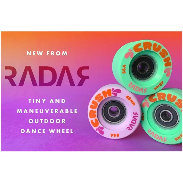 Radar Crush Wheels Seafoam 88A - 4 pack