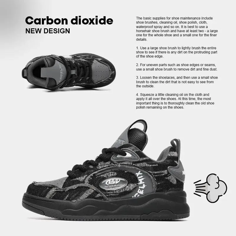 SBCS110 Women's and Men's Casual Shoes - Punk Skateboard Sneakers