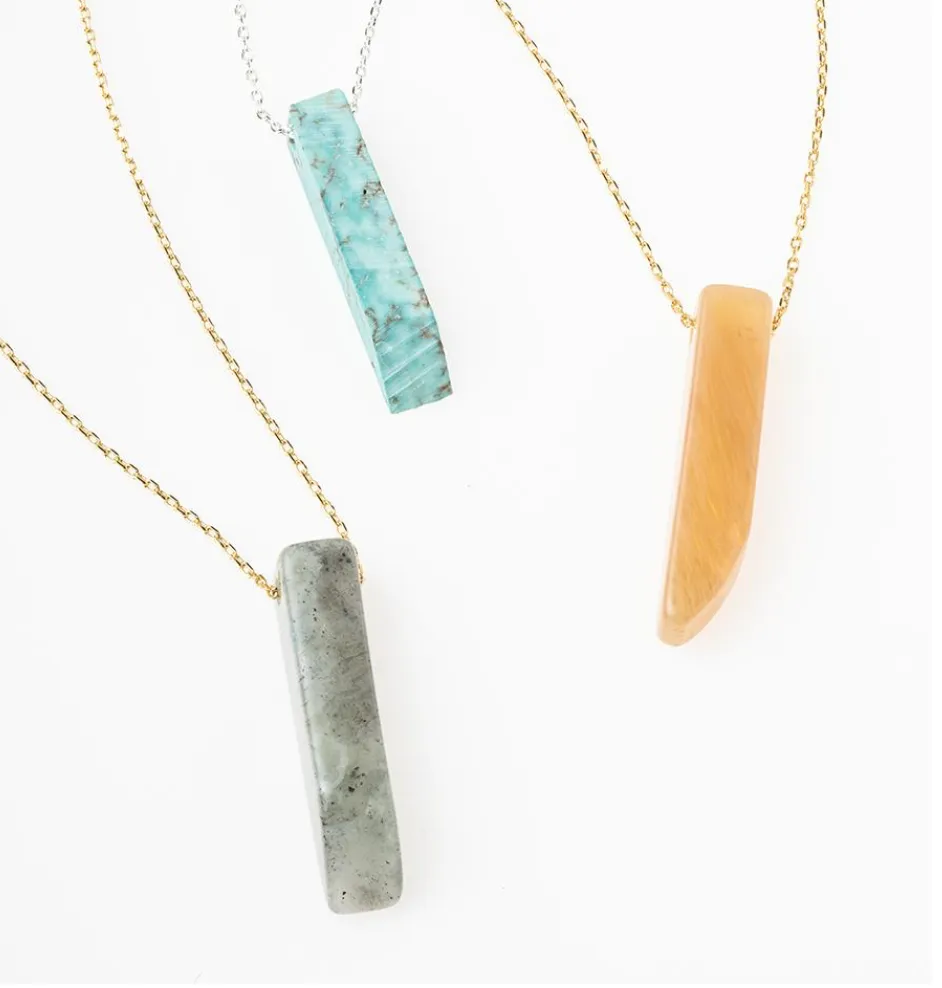 Scout Stone Point Necklace - Turquoise Stone Of The Sky