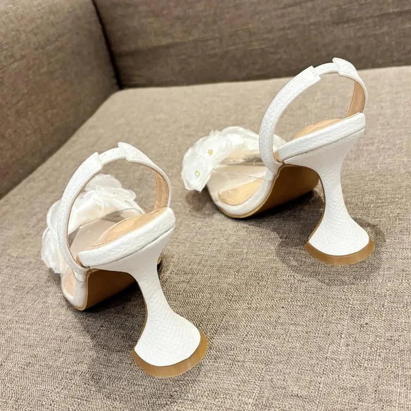 TSS32 Women's Casual Shoes - Transparent Pumps High Heels